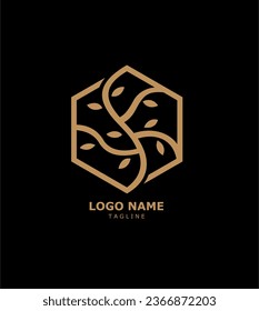 Tree logo icon design. Garden plant natural symbols template. Tree of life branch with leaves business sign collection. Vector illustration.