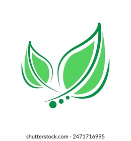 Tree logo icon design illustration