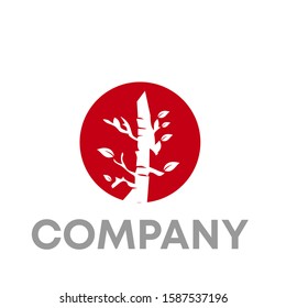 tree logo icon design template sign