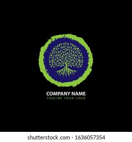 tree Logo Icon Design Template