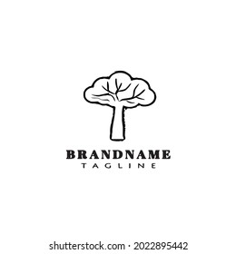 tree logo icon design template modern vector illustration