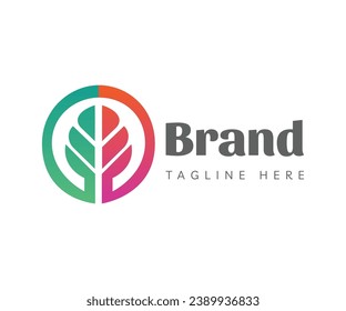 Tree logo icon design template elements. Usable for Branding and Business Logos.
