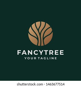 Tree logo and icon design vector.