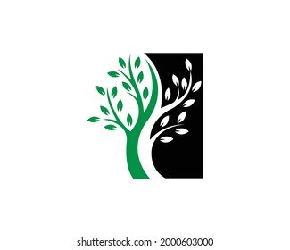 TREE Logo and icon ecology symbol