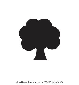 tree logo icon illustration flat