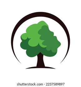 Tree logo icon template symbol 1