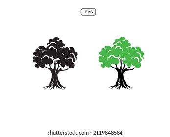 tree logo icon vector illustration image