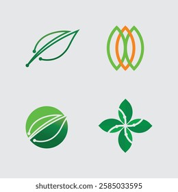 Tree logo icon vector illustration design.Vector silhouette of a tree templates of tree logo and roots  tree of life design illustration