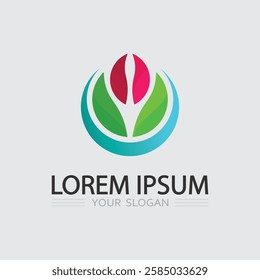Tree logo icon vector illustration design.Vector silhouette of a tree templates of tree logo and roots  tree of life design illustration