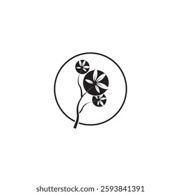 Tree logo icon vector illustration design.Vector silhouette of a tree templates of tree logo and roots  tree of life design illustration