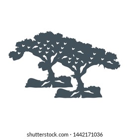 tree logo icon vector symbol