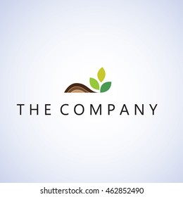 tree  logo idea design vector illustration on background