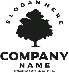 Tree logo illustration for any purpose