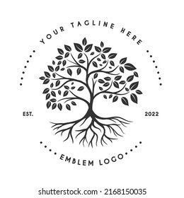 Tree Logo Illustration design inspiration.