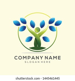 tree logo illustration premium vector