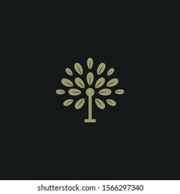 tree logo inspiration.modern design.vector illustration concept