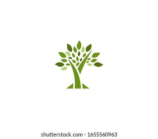 Family Tree Logo Design Vector Stock Vector (Royalty Free) 1261785883