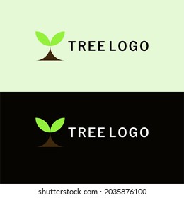 tree logo made with the golden ratio concept,
modern and unique logo

