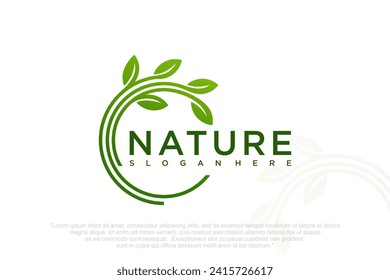 Tree logo modern concept design . Vector illustration