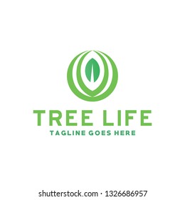Tree Logo / Nature Icon / Leaf Symbol Design Inspiration
