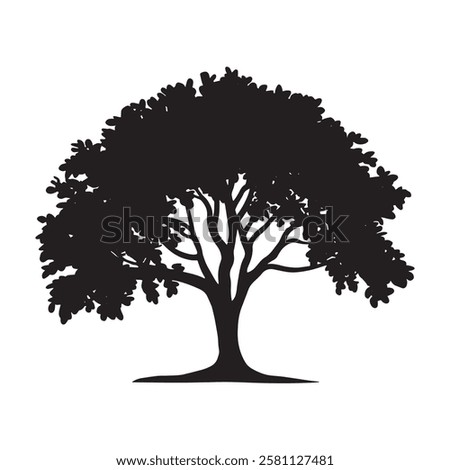  tree logo, oak trees, oak tree silhouette, oak vector,