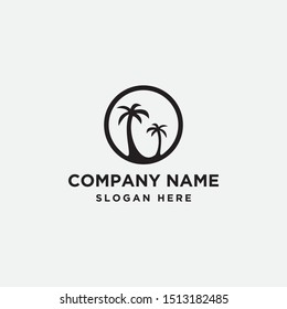tree logo. palm icon universal. vector 