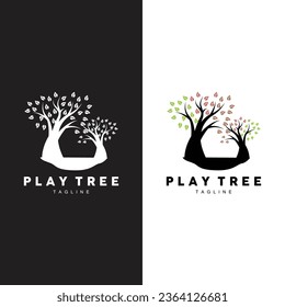 Tree Logo Plant Design Vector Illustrator Template