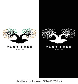 Tree Logo Plant Design Vector Illustrator Template