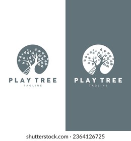 Tree Logo Plant Design Vector Illustrator Template