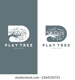 Tree Logo Plant Design Vector Illustrator Template