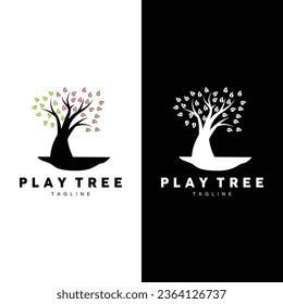 Tree Logo Plant Design Vector Illustrator Template