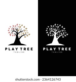 Tree Logo Plant Design Vector Illustrator Template