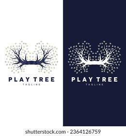 Tree Logo Plant Design Vector Illustrator Template