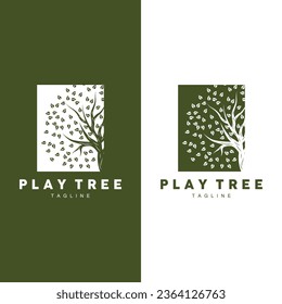 Tree Logo Plant Design Vector Illustrator Template