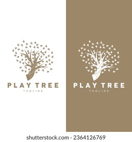 Tree Logo Plant Design Vector Illustrator Template