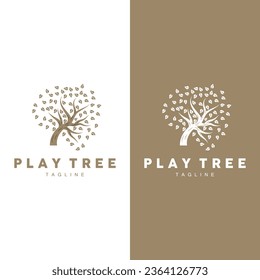 Tree Logo Plant Design Vector Illustrator Template