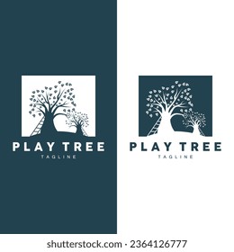 Tree Logo Plant Design Vector Illustrator Template
