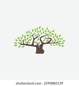 Tree Logo Royalty, illustration, vector, template, design