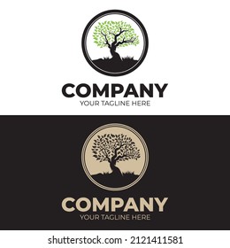 Tree logo template design inspiration