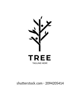tree logo template design Vector