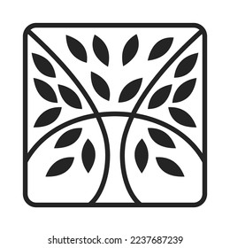 Tree Logo template Icon Illustration abstract Brand Identity