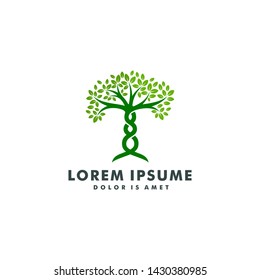Tree logo template. nature icon design - vector