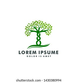 Tree logo template. nature icon design - vector