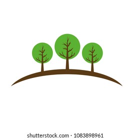 tree logo template vector