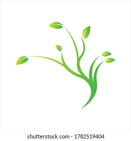 Tree logo template vector icon illustration
