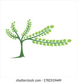 Tree logo template vector icon illustration