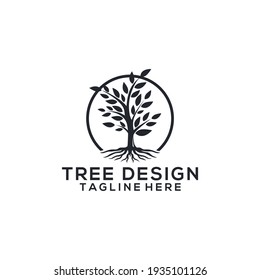 Tree Logo Template Vector Icon Design 