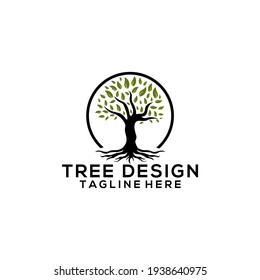 Tree Logo Template Vector Icon Design 