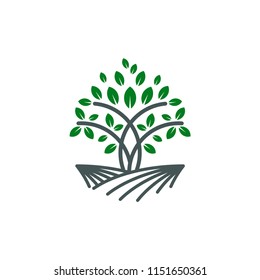 tree logo template vector illustration