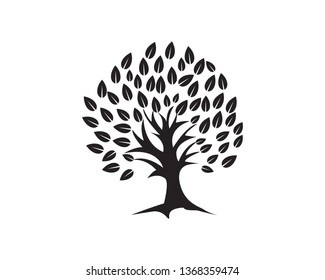  tree logo template vector illustration